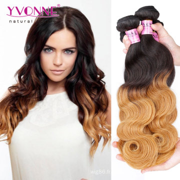 Body Wave Péruvienne Remy Cheveux Ombre Cheveux